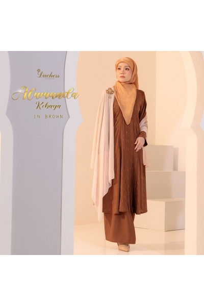 KEBAYA ALAMANDA - BROWN